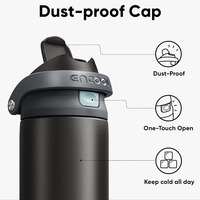 ENCOOL Leakproof Insulated Water Bottle - Image 2