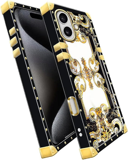 for iPhone 17 Case Luxury Golden Decoration - Image 3
