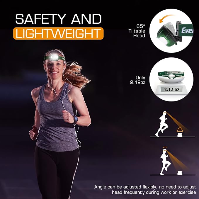 EverBrite Headlamp, 2 Pack Kids Headlamp - Image 3
