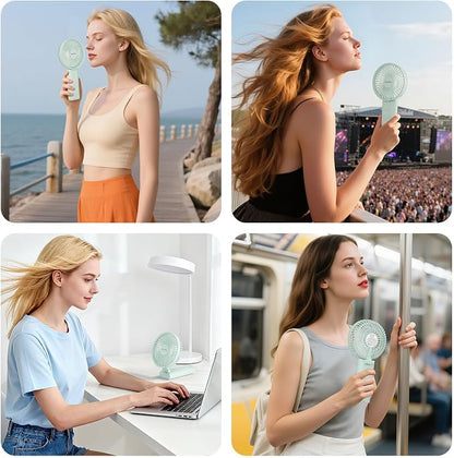 HandFan Upgraded 10, 000 mAh Quiet Handheld Fan - Image 2