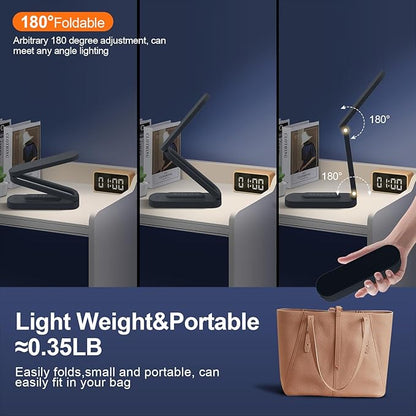 Giryuhd LED Desk Lamp for Office Home & Battery Operated Lamp Rechargeable Lamp - Image 3