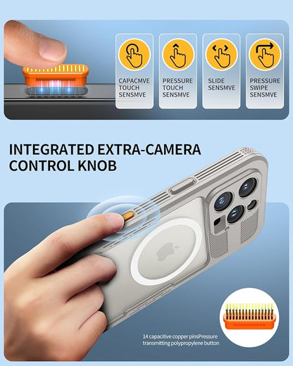 Lanhiem Magnetic for iPhone 16 Pro Max Case, IP68 Waterproof Dustproof Case - Image 4