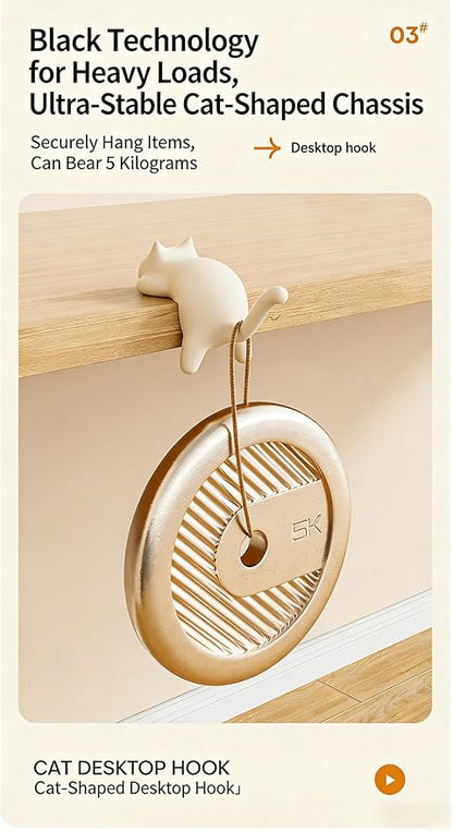 Cat Desk Hook for Kids - Image 4