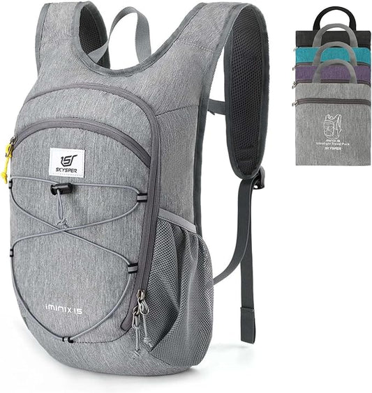 SKYSPER 15L/20L Foldable Hiking Backpack Lightweight Packable Travel Daypack by SKYSPER
