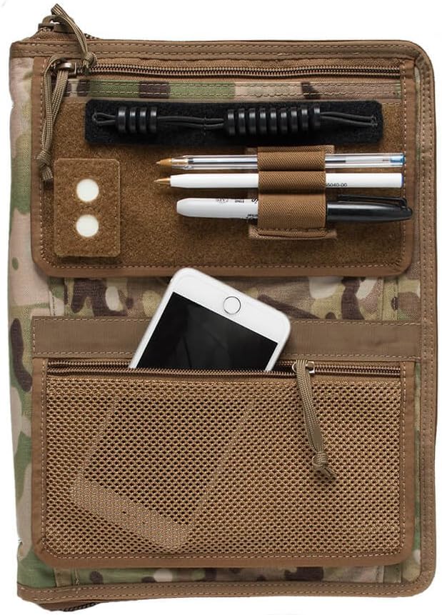 TACTICAL NOTEBOOK COVERS Tactical Admin Notebook Cover System | Zippered Map by TACTICALNOTEBOOKCOVERS