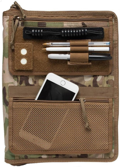 TACTICAL NOTEBOOK COVERS Tactical Admin Notebook Cover System | Zippered Map by TACTICALNOTEBOOKCOVERS