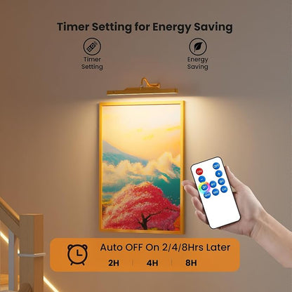 Wireless Picture Light Battery Operated, 16in Picture Light - Image 7