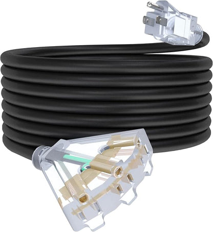 25Ft 12/3 Outdoor Extension Cord by PLUGTUL