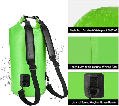 Piscifun Dry Bag, Waterproof Floating Backpack 10L/20L/30L/40L - Image 5
