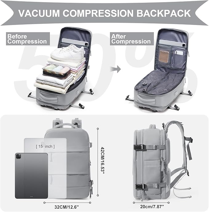coowoz Vacuum Backpack Travel - Image 5
