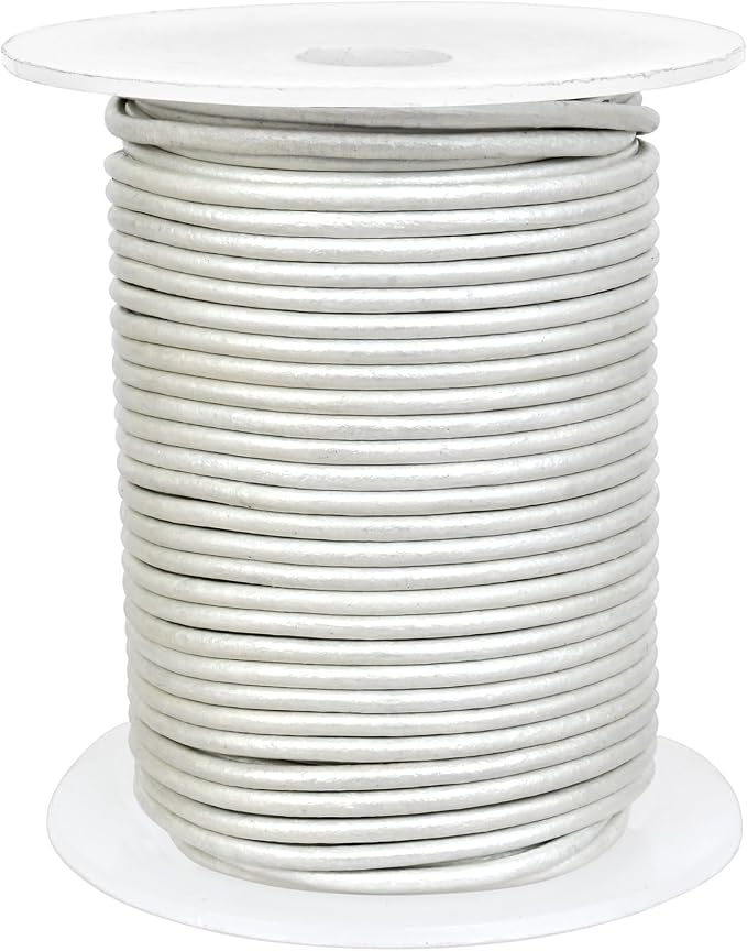 GENIQUE Real/Genuine Round Leather String Cord - Image 2