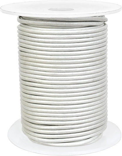 GENIQUE Real/Genuine Round Leather String Cord - Image 2