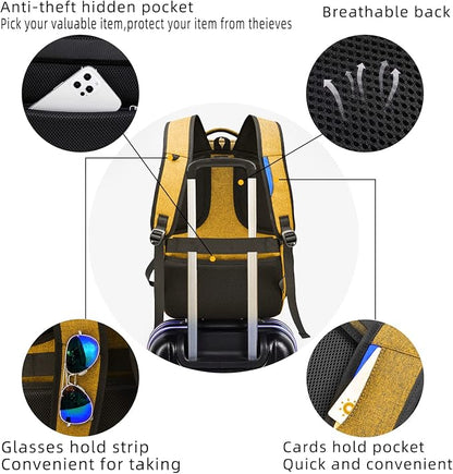 DUSLANG 17 Inch Laptop Backpack - Image 5