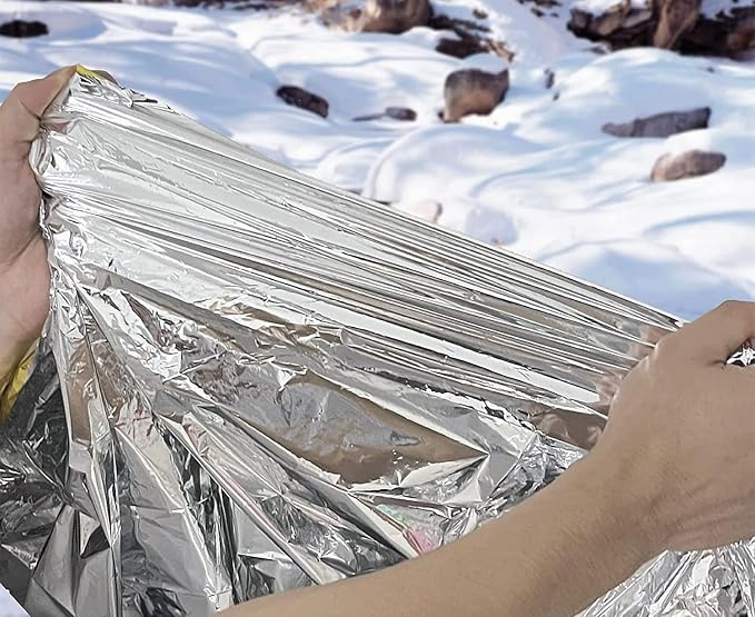 GALAXYLENSE Emergency Mylar Thermal Blanket - Image 6