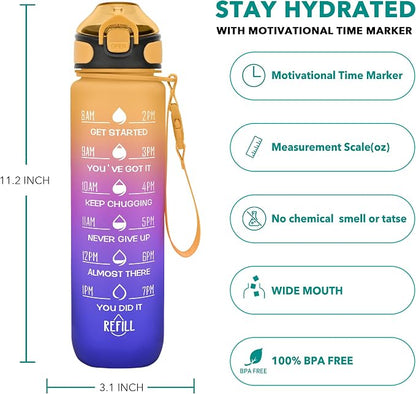Enerbone 32 oz Water Bottle - Image 2