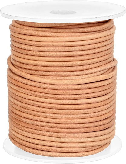 GENIQUE Real/Genuine Round Leather String Cord - Image 2