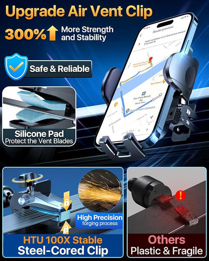 HTU 【98+LBS Strongest Suction & Military-Grade】 Ultimate Car Phone Mount【Patent - Image 7
