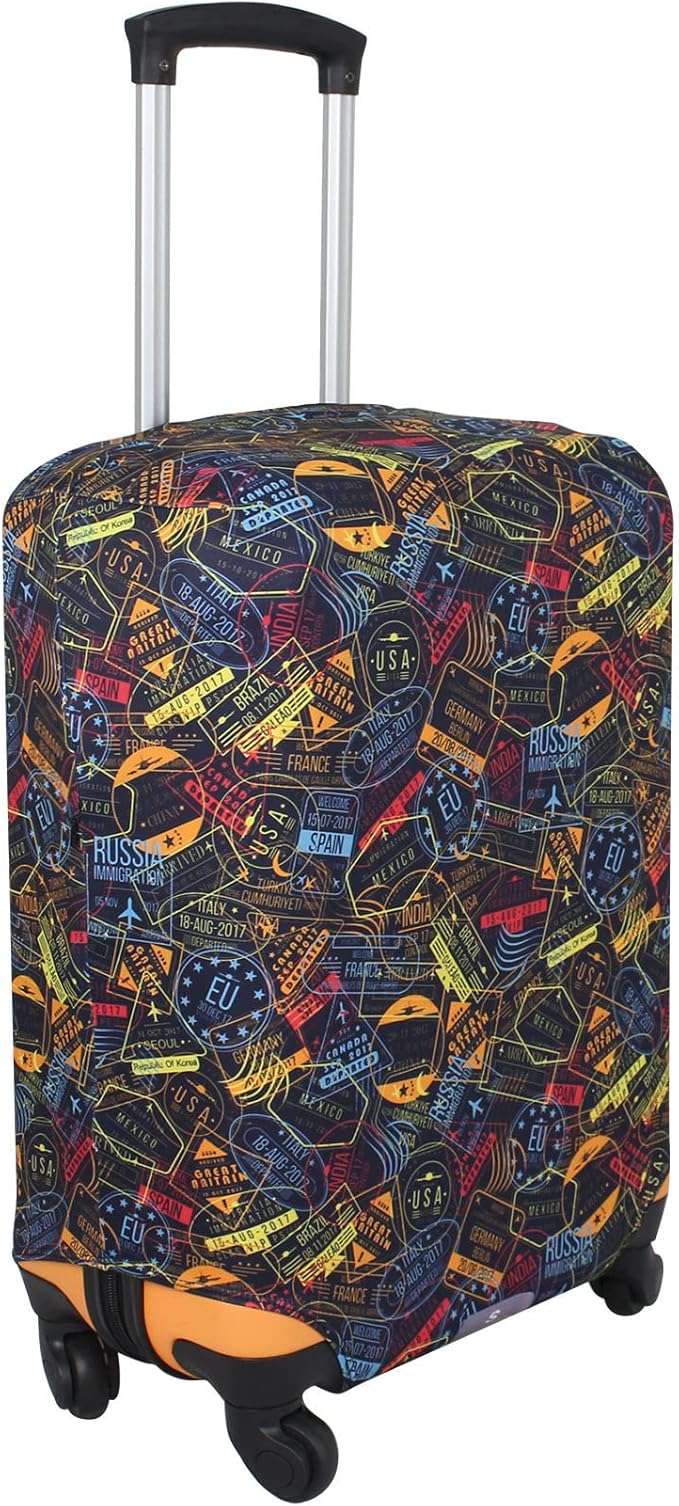 Explore Land Travel Luggage Cover Suitcase Protector Fits 23-26 Inch Case - Image 2