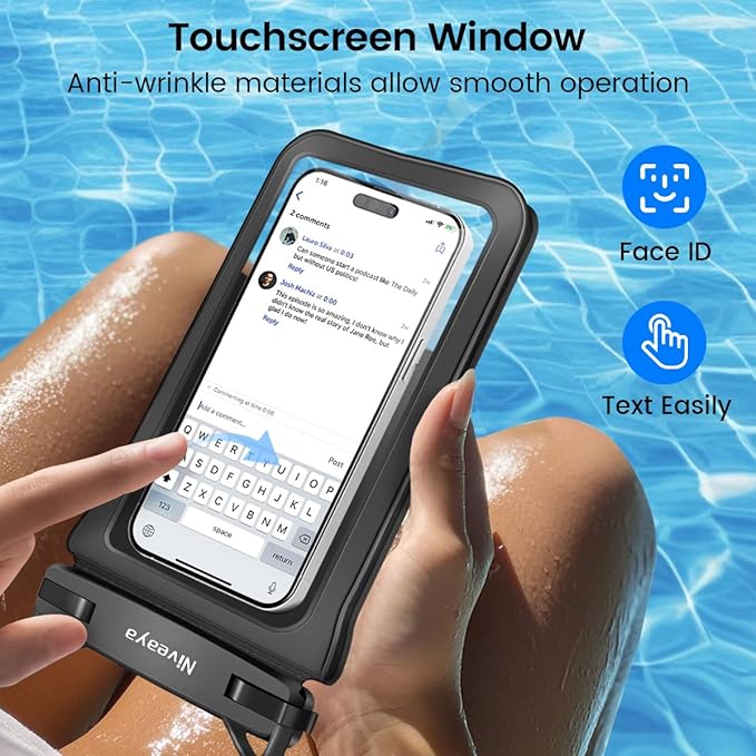 Niveaya Double Space Waterproof Phone Pouch - Image 6