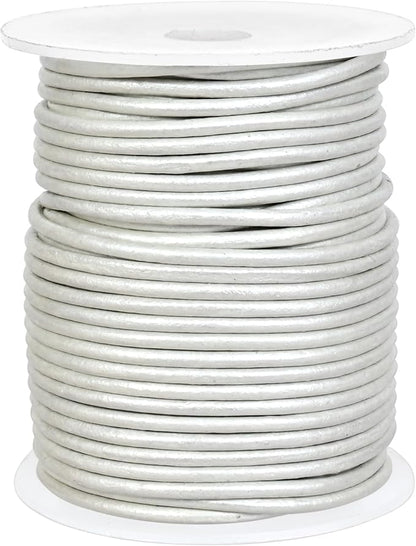 GENIQUE Real/Genuine Round Leather String Cord - Image 2
