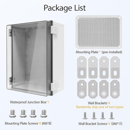 Electrical Box IP65 Waterproof ABS Plastic Enclosure Outdoor and Indoor Project - Image 7