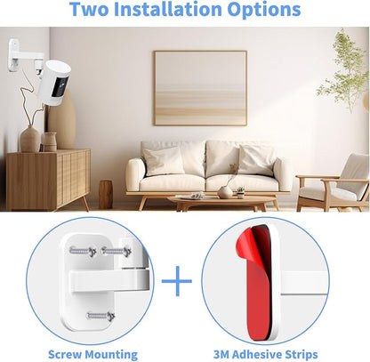 2 Pack Ring Camera Mount: 360 Degree Adjustable Wall Mount - Image 3