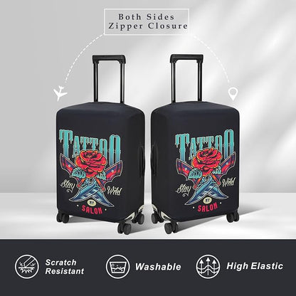 Explore Land Travel Luggage Cover Suitcase Protector Fits 27-30 Inch Case - Image 2