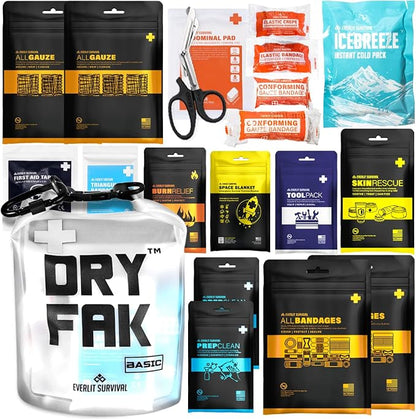 EVERLIT 290 Pc Waterproof First Aid Kit Dry FAK Medical Kit Emergency Survival - Image 2