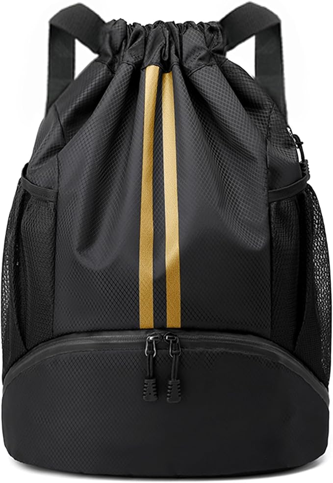 JELUTAR Drawstring Backpack Gym Bag by JELUTAR