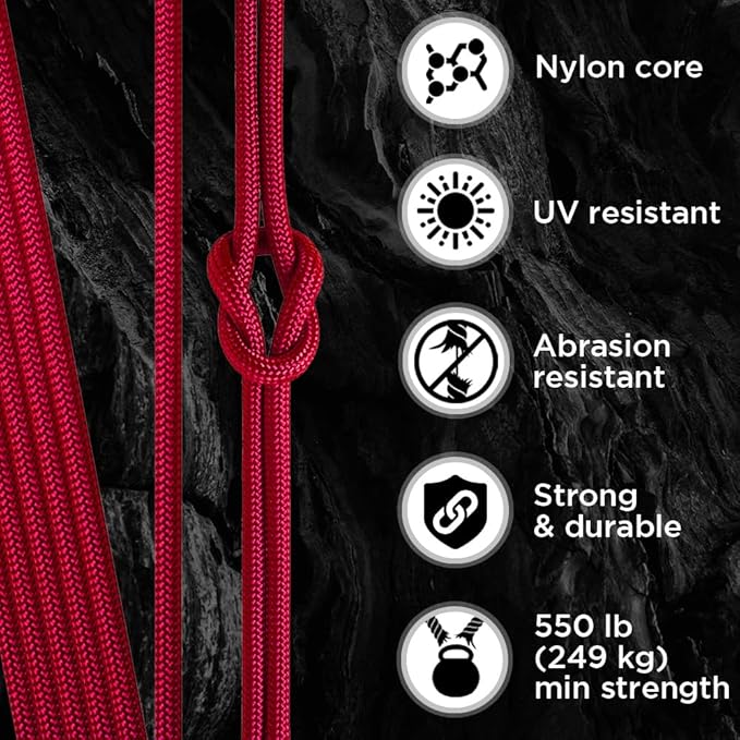 TECEUM Reflective Paracord Rope 1000 – 1000ft/200ft/100ft/50ft – 40+ Colors – - Image 3