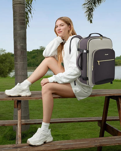 LOVEVOOK 50L Travel Backpack for Women & Men, Airline Approved Carry On Luggage - Image 2