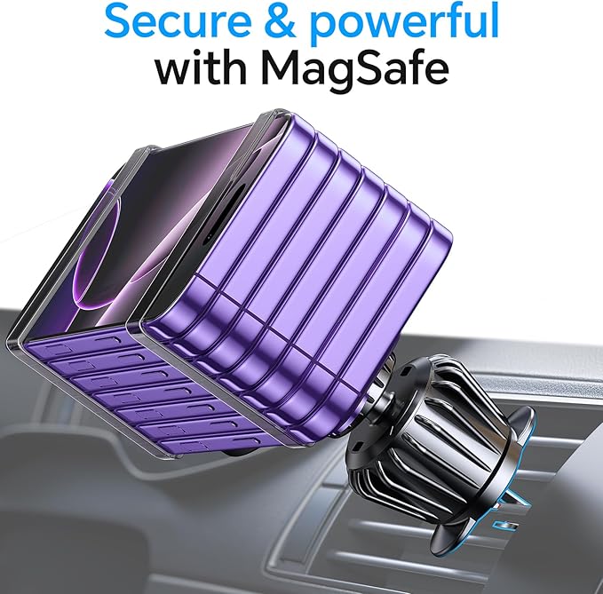 Kaistyle for Magsafe Car Mount【20 Strong Magnets】Magnetic Phone Holder for Car - Image 9