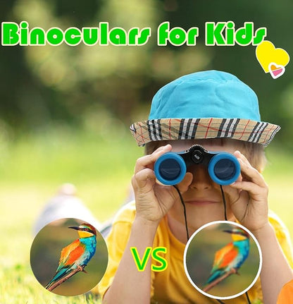 Scotamalone Kids Binoculars Shock Proof Toy Binoculars Set - Image 3