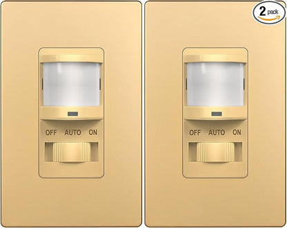 TOPGREENER in Wall PIR Motion Sensor Light Switch, Occupancy Sensor Switch by TOPGREENER