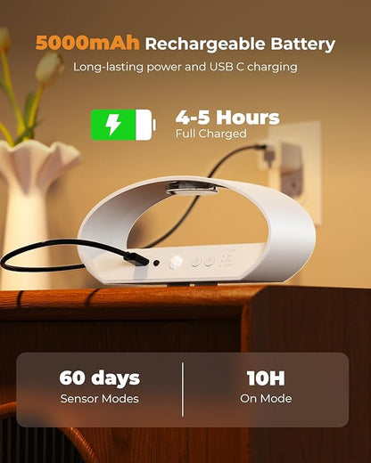 Motion Sensor Wall Light, 5000mAh Rechargeable Battery Operated Wall Sconces - Image 4
