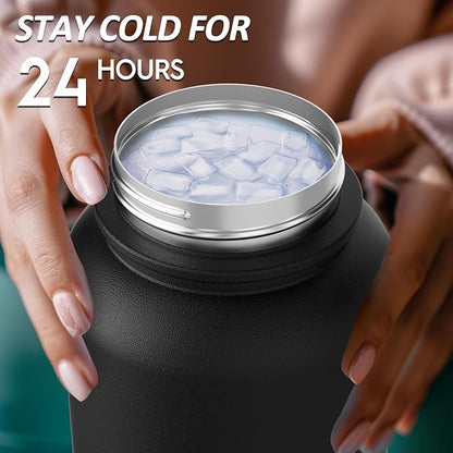 Navigate 40 oz Insulated Stainless Steel Sports Water Bottle - Image 7