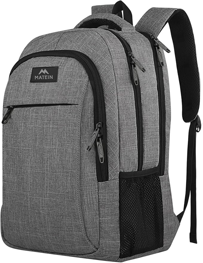 MATEIN Travel Laptop Backpack, Business Anti Theft Slim Sturdy Laptops Backpack by MATEIN