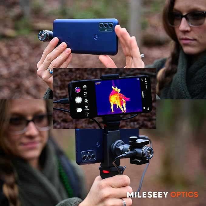 Thermal Monocular for Android, MILESEEY TNV30i Night Vision Thermal Scope - Image 2