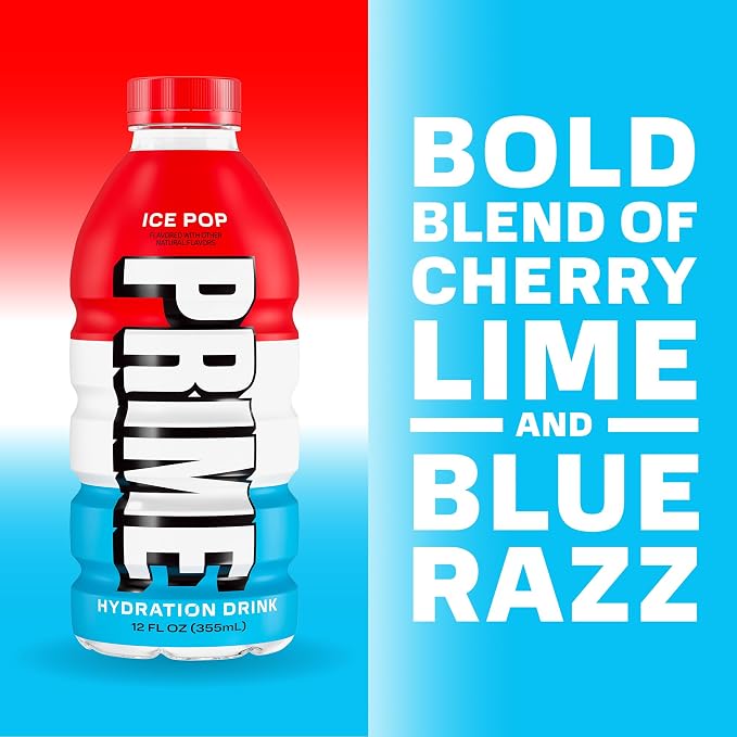 PRIME Hydration Ice Pop & Orange Swirl Sports Drinks - Image 4