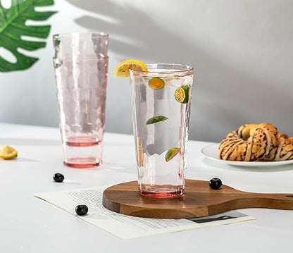 KOXIN-KARLU Mixed Drinkware 26-ounce Plastic Tumbler Acrylic Water Glasses - Image 3
