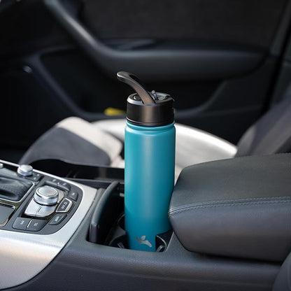 Konokyo 32 oz Insulated Water Bottle Stainless Steel Sport Bottles - Image 6