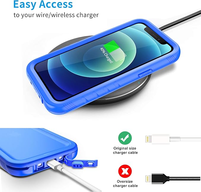 SPORTLINK Compatible with iPhone 12 Pro Max Waterproof Case - Image 5
