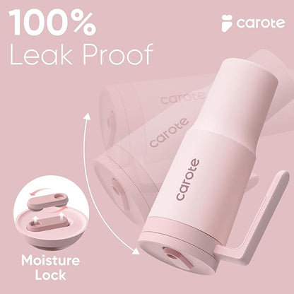 CAROTE 3-Pack Insulated Stainless Steel Water Bottles, Cup Holder Compatible - Image 3