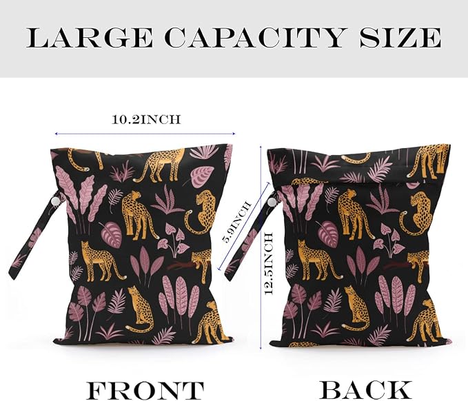 2 Pcs Wet Bag, Wet Dry Bag, Wet Bag - Image 2