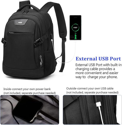 DUSLANG Travel Work Laptop Backpack - Image 4