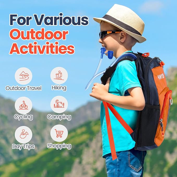 Shinylin 2 Pcs Kids Hydration Backpack - Image 6