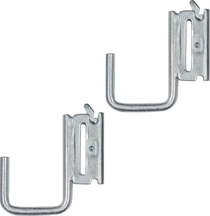 Snap-Loc E-Track Multi-Purpose J-Hook 2 Inch Hanger 2-Pack, Logistic Tie-Down by Snap-LocCargoControlSystems