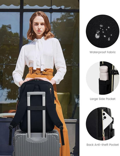 LOVEVOOK Travel Backpack For Women Flight Approved, 50L Carry on Backpack for - Image 7