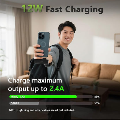 Miady 2-Pack 5000mAh Mini Portable Charger - Image 4