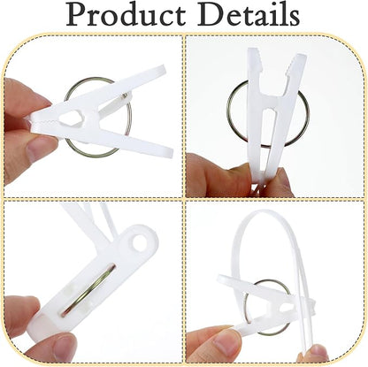 90 Pack Multi-Purpose Laundry Hooks Hanging Clips Bulk - Image 7
